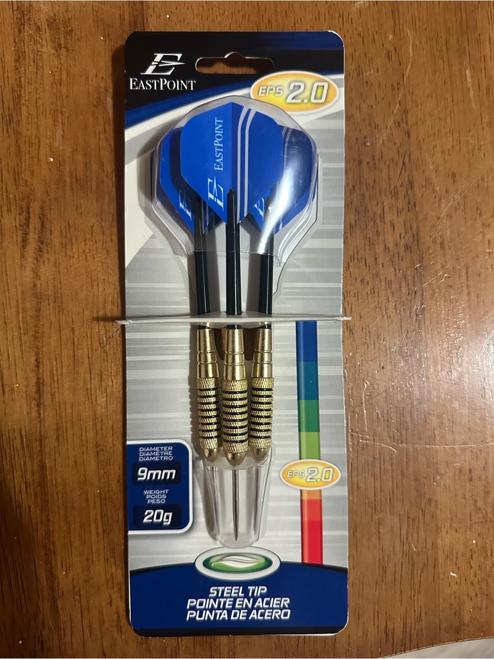 Blue Steel Tip Darts - 20g (Set of 3)